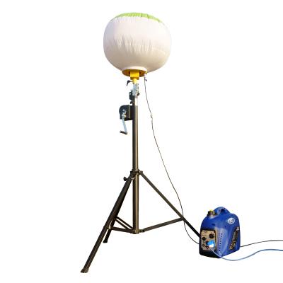 China ROUTE halogen lamp balloon light tower tripod with inverter generator W 2000 for sale