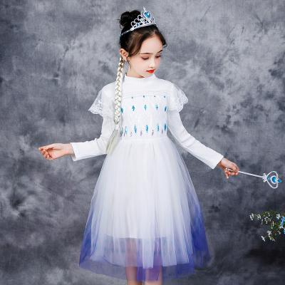 China Halloween costume 2020 winter new long-sleeved princess dress Christmas girl child sweet dress for sale