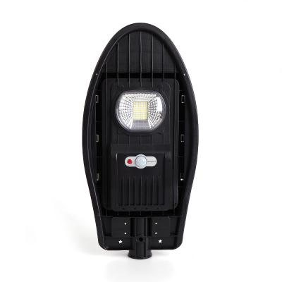 China ROAD Outdoor Ip65 All In One Solar Street Light 50W Integrated Led Solar Street Light for sale