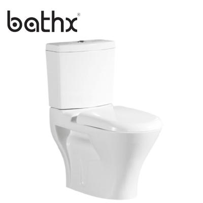 China China High Quality Double-Flow Sanitary Ware Sanitary Water Saving Ceramic Two Piece Toilet for sale