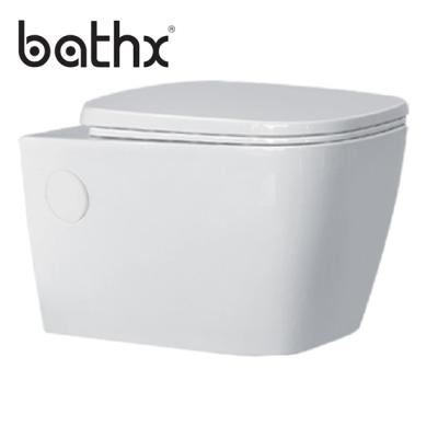 China High Quality Wall Hung Toilet of Ceramic Wc Simas from Chaozhou Manufacturer of Double-flow for sale