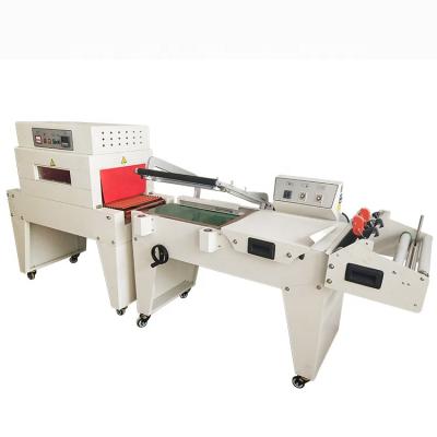 China Semi Automatic Cheap Film L Type Heat Sealer Food Pet Bottle Wrapping Shrink Wrapped Machine for sale