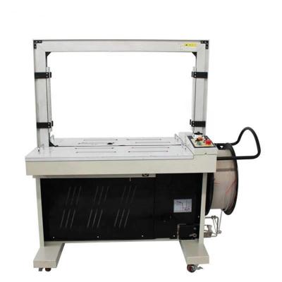 China Automatic Food Pet PP Carton Box PP Belt Assembling Tying Machine For Larger Goods for sale