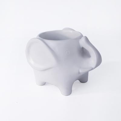 China Cute RESIN/MAGNETS Elephant Design Polyresin Storage Holder for sale