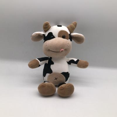 China Small Soft Eco - Friendly Eco - Friendly Stuffed Cow Plush Toys for sale