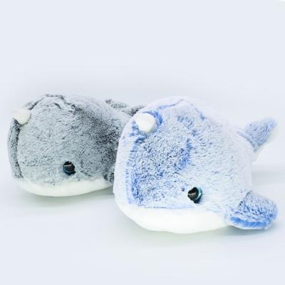 China Small Eco-Friendly Eco-Friendly Blue Whale Plush Toy for sale