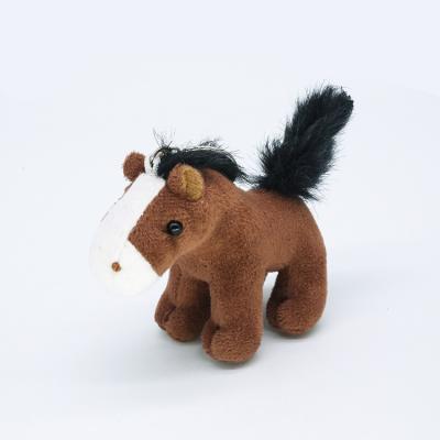 China Wholesale Eco-Friendly Horse Eco-Friendly Plush Toy Plush Keychains for sale