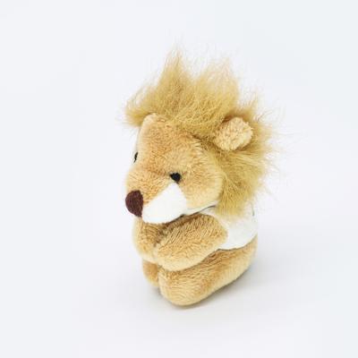 China Environmentally Friendly Promotional Plush Toy Eco-Friendly Fridge Magnet Lion Toy for sale