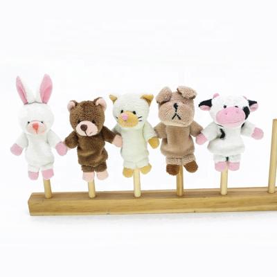 China Wholesale Eco Friendly Eco Friendly Mini Plush Animal Finger Puppet for sale