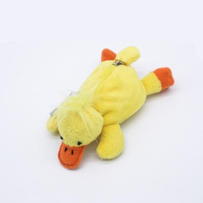 China Eco Friendly Animal Shaped Plush Duck Coin Purse for sale