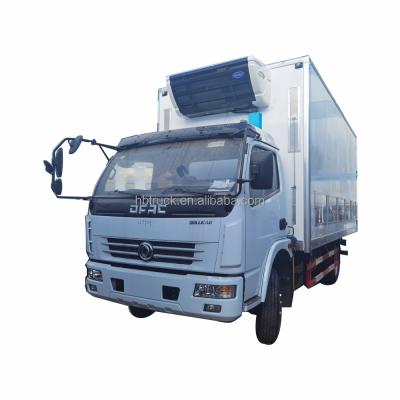 China factory sale dongfeng 6 wheels chicken baby transport truck with refrigerator unit 6995X2200 for sale