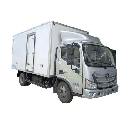 China Cheap Price 5tons Foton Transport Freezer Food Used Refrigerated Truck For Sale for sale