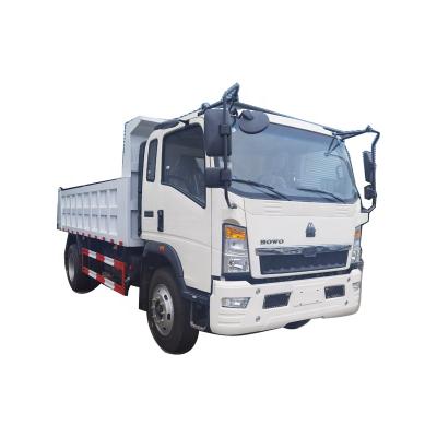 China good quality sinotruk howo 4x2 light 10tons 10m3 EURO2 right hand drive LHD dump truck 4 - 6L for sale