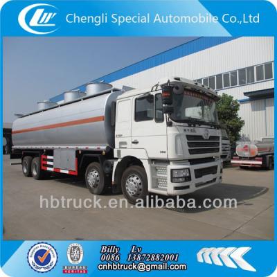 China SHCMAN Oil Tanker Truck , 30000 Liters Fuel Tanker Truck 5900 for sale