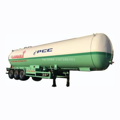 China Factory Price Best Price Clw Brand Factory Direct Sale 3 Axles Pressure Vessel Propane Lpg Gas Semi Trailer 56M3 60M3 30Tons 25Tons for sale