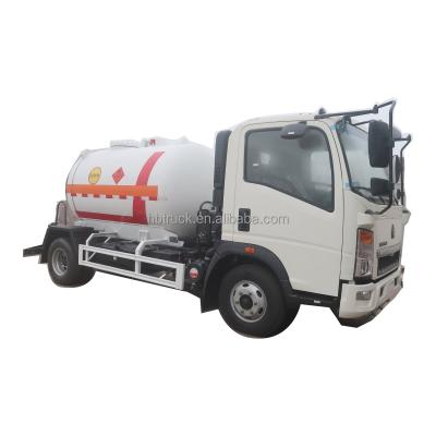 China Building material stores factory direct sale sinotruk howo 2.5tons lpg mini truck for sale