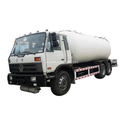 China Building material stores factory best selling dongfeng 6x4 24m3 25m3 lpg tank truck with lpg distributor for sale