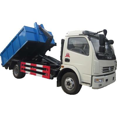 China Dongfeng Hotels 4*2 DLK 5tons-8tons drop off garbage truck self load dump garbage trucks for sale