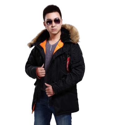 China Seibertron N-3B Winter Outdoor Parka Men's Anti-Shrink Parka Military Anorak Parka for sale