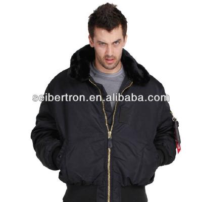 China Seibertron B-15 Breathable Flight Jacket Pilot Jacket Men's Winter Jacket Coat for sale