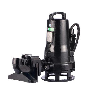 China Automotive industry hot product clean water dirty sump cutting cutter submersible sewage pump for sale