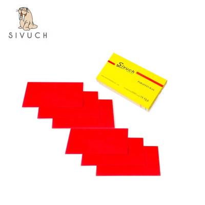 China Denture Raw Material Red Stripe For Sale Bulk Supplier Paraffin Sheet Wax for sale