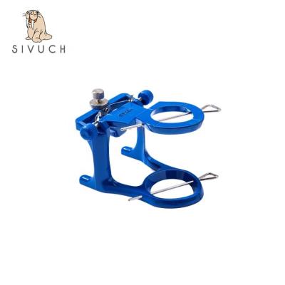 China Check Relationships of Cast Iron Maxillary and Mandibular Blue Metal Single Articulator for sale