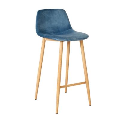 China Luxury Steel Counter Stools Modern Chair Bar Stools Luxury Equipment For Metal Chairs Modern Fabric Stainless Vintage High for sale