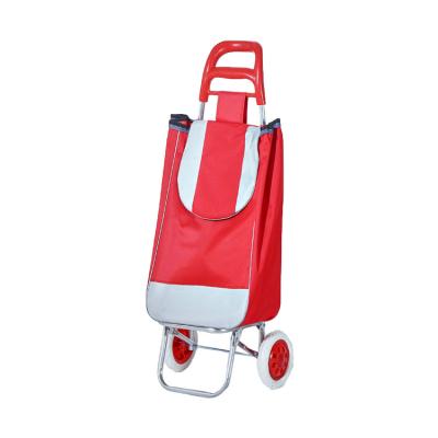 China Easy Folding Carry Out Trolley Stacker Collapsible Logistics Handle Miniature Grocery Cart Carts Wrap Folding Portable Bag Carrier for sale