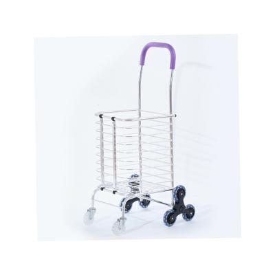 China Small Easy Folding Heavy Duty Trolley Frame With Wheels Foldable Handbags Roll for sale