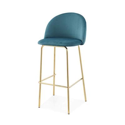 China Modern hot sales furniture SANQIANG bar furniture metal fabric bar chair high speed leg bar chair for sale