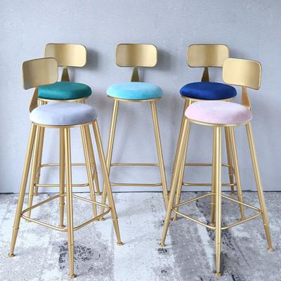 China Modern Design Italian Restaurant Furniture Bar Furniture Commercial Modern High Bar Chair Stools for sale