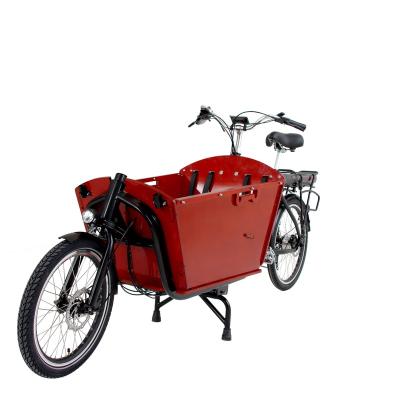 China 2 steel wheesl lituium battery front loading electric cargo bike for sale for sale