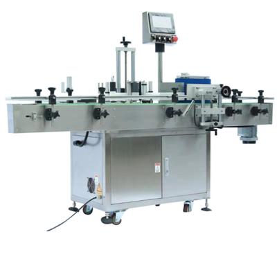 China Food labeler used bottle labeling machine automatica Para botellas cans for sale