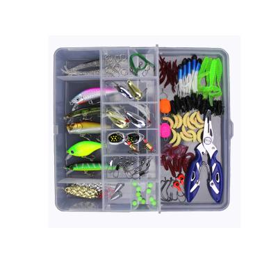 China 103pcs Artificial PP Minnow Crankbait Spoon Fishing Lure Set With PP Box 5 Buyers for sale