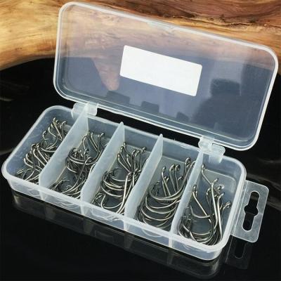 China High Quality Small Octopus Fish Hooks Olecranon Black Nickel Plated Single Hook High Carbon Steel for sale