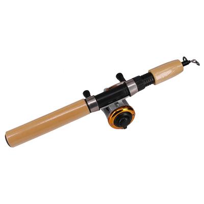 China Carbon Winter Ice Fishing Rod With Ice Fishing Reel Mount / Ice Spinning Fishing Rod Set Combo for sale