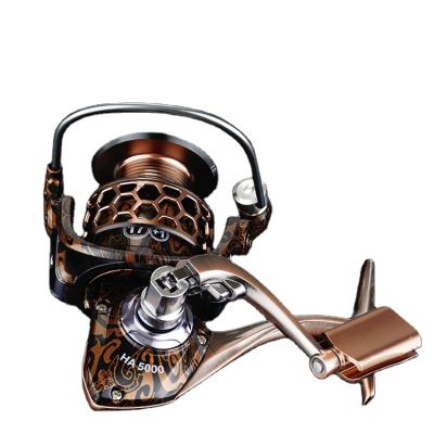 China 2021 Hot Metal All Style Spinning Fishing Reel 17+1BB New Style Reels Saltwater Spinning for sale