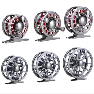 China 2021 New 40 50 60 70 80 90 Full Aluminum Alloy Metal Fishing Reel Aluminum Alloy Fly Fishing Reels for sale