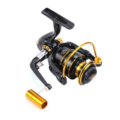 China Metal Alloy+Nylon Reinforced Plastic Fishing Spinning Reel carpa molinete de pesca 12BB Reel Bearing Balls 2000-4000Series Spinning Fishing Wheel for sale