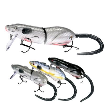 China ABS Plastic Running Lureking Supply 60g 130mm Mouse Rat Attractive Lure for sale