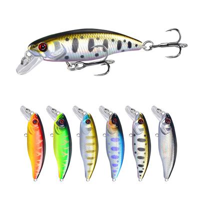 China Fishing Minnow 5.3cm 4.5g Speed ​​Artificial Lures Sinking Slow Lures PESCA Isca Professional Bait Fishing Wobbler for sale