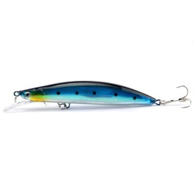 China 11.5.cm 13g ABS Plastic Large Fishing Lure 3D Minnow Eyes Long Plastic Hard Bait Crankbait Wobbler Crankbait Iscas Artificiais Sea Tool for sale