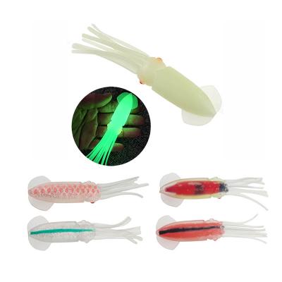 China Wholesale 12cm yamashita squid lures rubber skirts octopus squid soft fishing lures WH-SL038 for sale