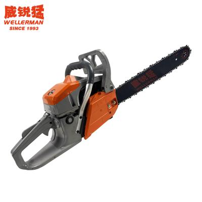 China New 5800CC 2-Stroke Cutting Chainsaw Chinese 2-Stroke Gasoline Wood Chainsaw Bestselling for sale