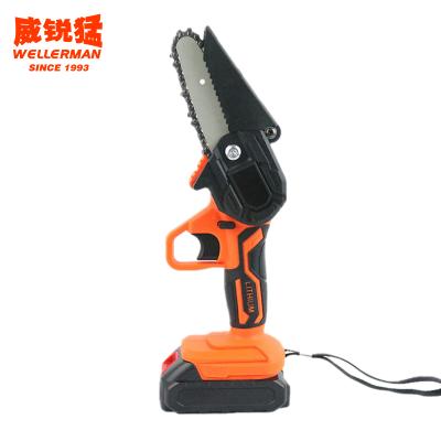 China Wood Saw Rechargeable Battery Chainsaw Cordless Electric Chainsaw For Garden Work for sale