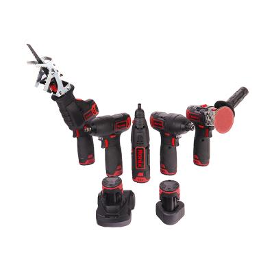 China Multifunctional Li-ion Cordless Combination Battery Tool Kit Rechargeable Ronix 12V Cordless Combo Kits for sale