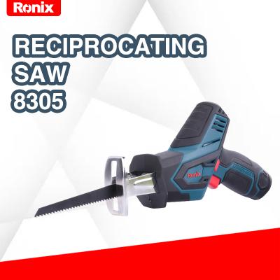 China Fast Cut for Woodworking Applications Ronix Power 8305 12V Professional Cordless 2021 Reciprocating Saw for sale