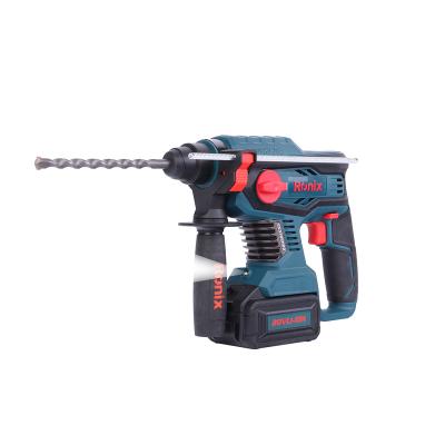 China 2021 Ronix 8306 Powerful 20V Battery Cordless Rotary Hammer Drill Brushless Rotary Hammer for sale