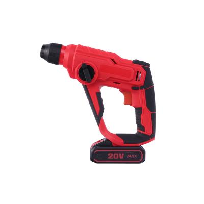 China Ronix 2021 Model 8307 20V 45W 2 Battery 900RPM Cordless Rotary Hammer Drill 26mm for sale